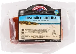 Sidfläsk Basturökt ca 500g Korvpojkarna