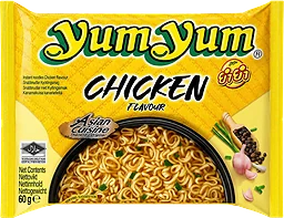 Snabbnudlar Med Kycklingsmak 60g Yum Yum