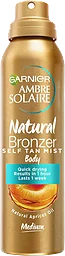 Bronzer Natural Self tan Mist body 150ml Ambre Solaire