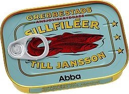Ansjoviskryddade Sillfiléer 125g Grebbestad