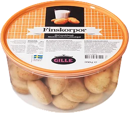 Finskorpor mandel 350g Gille