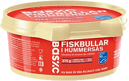 Fiskbullar i hummersås 375g ICA Basic