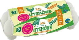 Ägg 10p Frigående Utomhus Medium/large