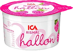 Rismål Hallon 2,8% 175g ICA