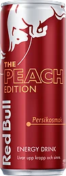 Energidryck Red Bull Persika