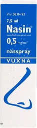Nasin Nässpray 0,5mg/ml 7,5ml