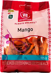 Mango Soltorkad Ekologisk 135g Urtekram