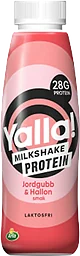 Milkshake Protein jordgubb & hallonsmak 12% laktosfri 500g Yalla