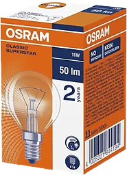 Klotlampa 50Lm E14 11W