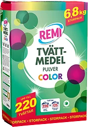 Tvättmedel Kulör 6849g REMI