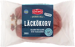 Läckökorv Kallrökt 70% Kötthalt 300g Scan
