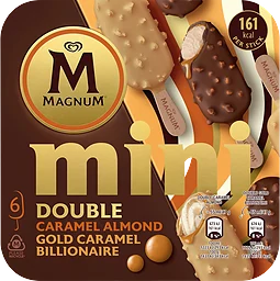 Glass Mini double caramel 6-p