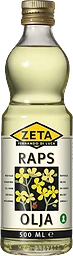 Rapsolja 500ml Zeta