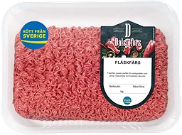 Fläskfärs Färsk 20% 1kg Dalsjöfors Kött