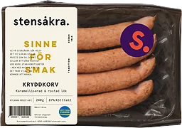 Kryddkorv Karamelliserad och Rostad Lök 87% Kötthalt 240g Stensåkra