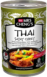 Grytbas Thai satay curry Medium 400ml Mrs Chengs