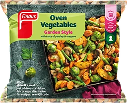 Ugnsgrönsaker Garden Style 500g Findus