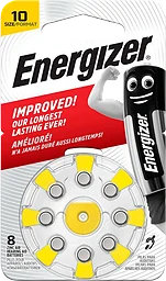 Hörapparatsbatteri 10 TL8 8-pack Energizer