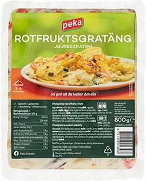 Rotfruktsgratäng 800g Peka