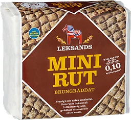 Mini rut Brungräddat 200g Leksands Knäckebröd