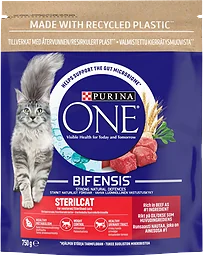 Torrfoder Steril cat Oxe 750g Purina ONE