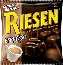 Mörk Chokladkola Espresso 135g Riesen