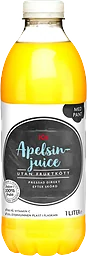 Apelsinjuice utan Fruktkött 1l ICA