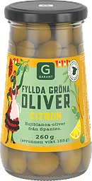 Gröna Oliver med Citron