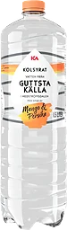 Vatten Kolsyrad Mango & persika 1,5l ICA