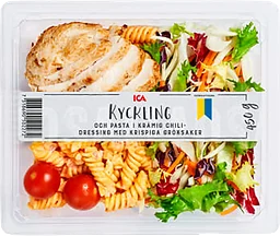 Kyckling med pasta i krämig chilidressing 450g ICA