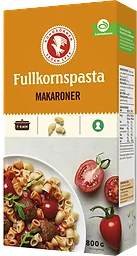 Fullkornspasta Makaroner 800g Kungsörnen