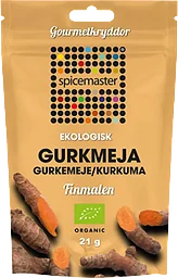 Krydda Gurkmeja påse Ekologisk 21g Spicemaster