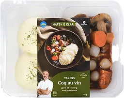 Färdigmat Tareqs Coq au vin Kyckling 410g Maten e klar