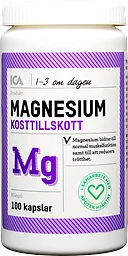 Magnesium Kosttillskott 100st ICA Hjärtat