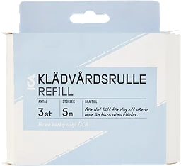 Klädvårdsrulle Refill 5m 3-p ICA