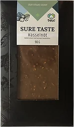 Mjölkchoklad med Hackade Hasselnötter Sockerfri