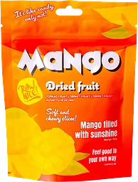 Mango Torkad 80g Raw Nice