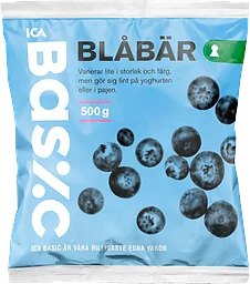 Blåbär odlade 500g ICA Basic