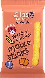 Maize sticks persika & banan 7m 16g Ellas Kitchen