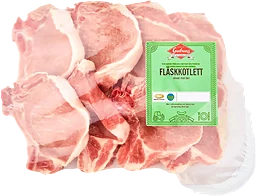 Fläskkotlett Skivad Med Ben ca 1,5kg Gudruns