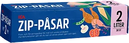Zip-Påsar 2l 30-p ICA