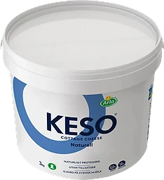 Cottage cheese Naturell 4% 3kg KESO®