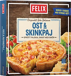 Ost & Skinkpaj Fryst/1 Port