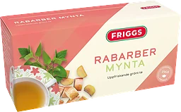 Te Rabarber/Mynta 20-p Friggs