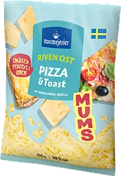 Riven ost Pizza & toast