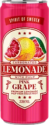 Lemonad Pink Grape 33cl Spirit of Sweden