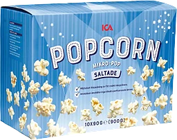 Micropopcorn Saltade 900g 10-p ICA