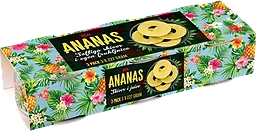 Ananas Skivor i juice 227g 3-p ICA