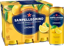Läsk Limonata 6- 33cl San Pellegrino