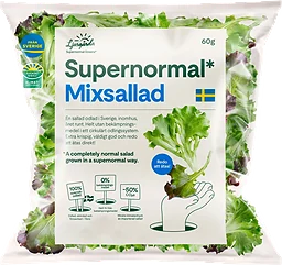 Supernormal Mixsallad 60g Supernormal Greens